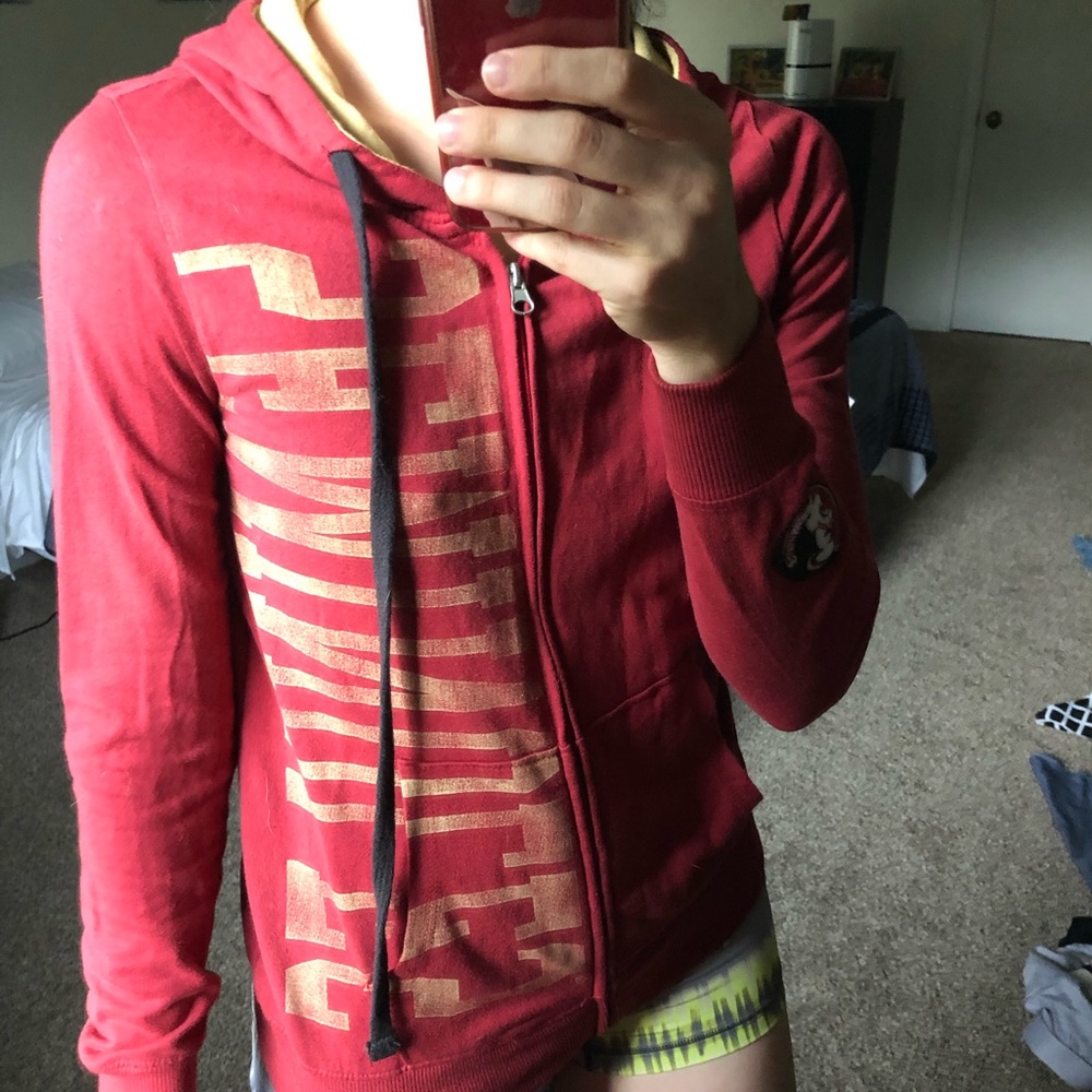 FSU zip up hoodie